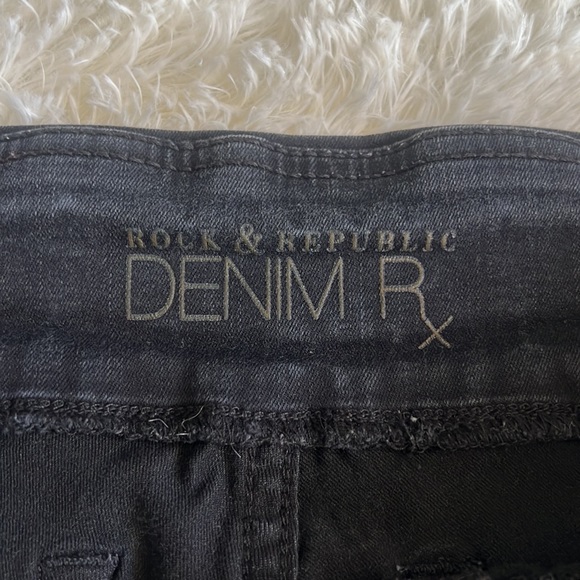 Rock & Republic Denim Rx Leggings | Black | A13 - Picture 5 of 9